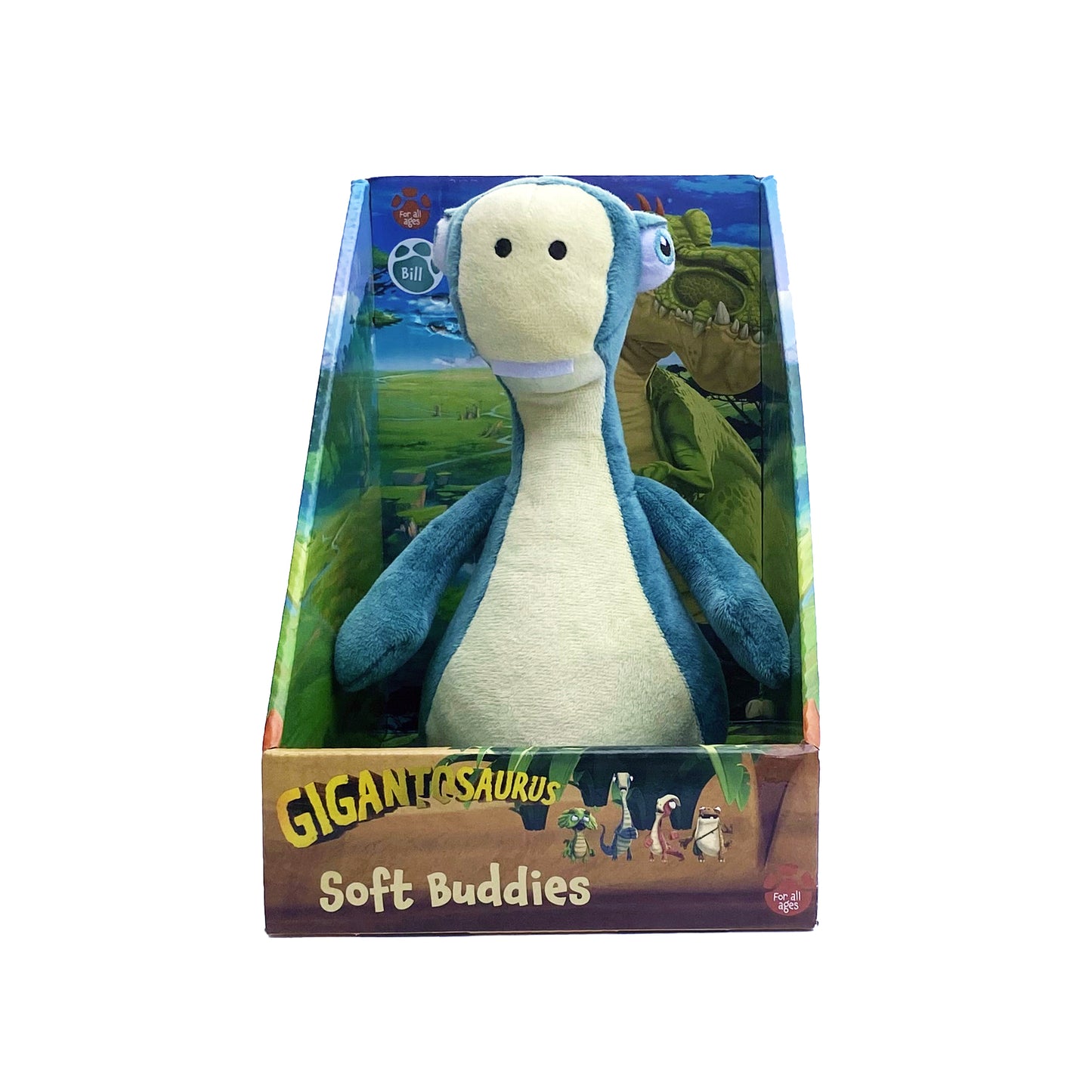 Gigantosaurus: Plush 10" Dinosaur Soft Buddies - Bill