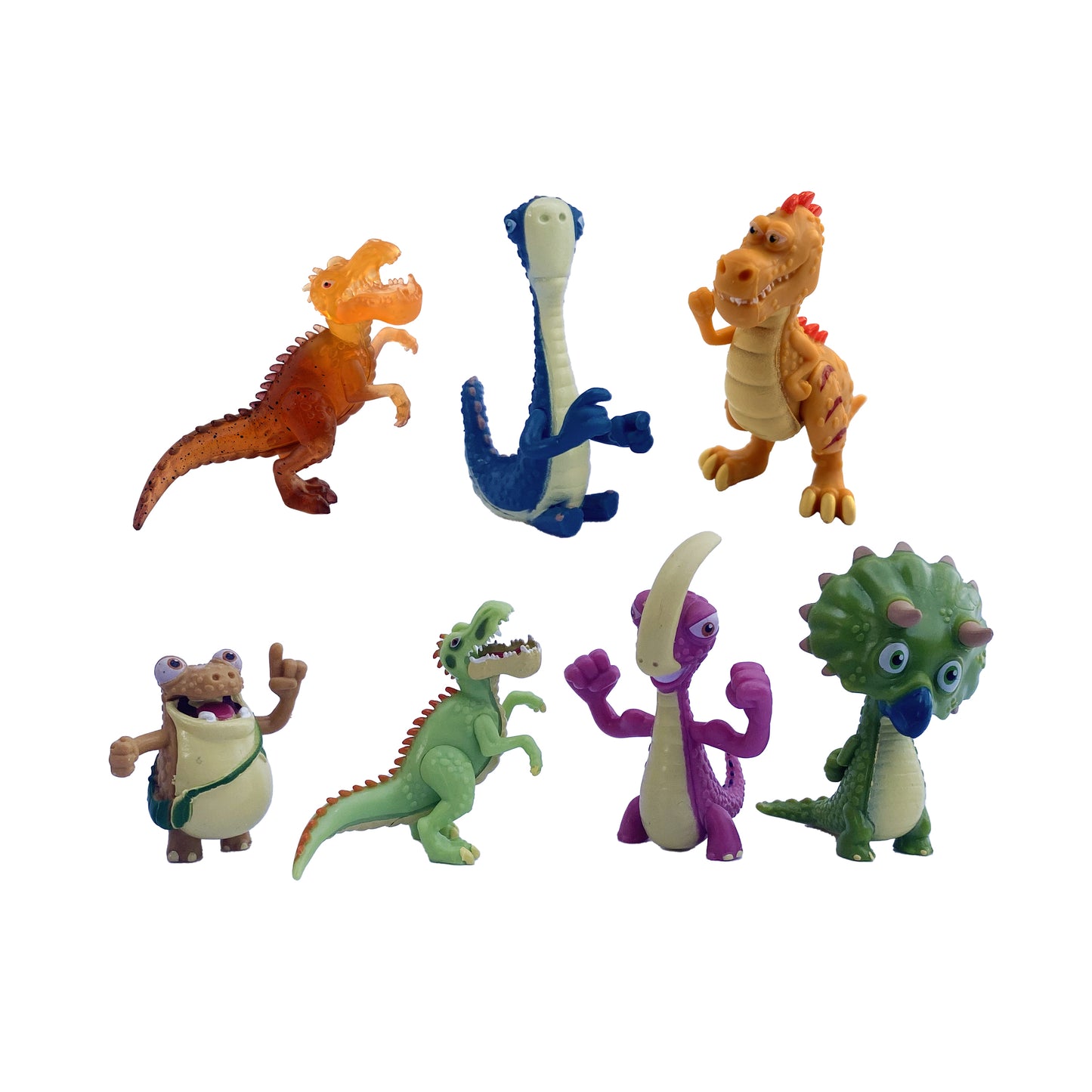 Gigantosaurus: Mighty Friends - 7 Pack - Mini 2" Figures